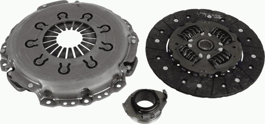 SACHS 3000 950 974 - Set ambreiaj parts5.com