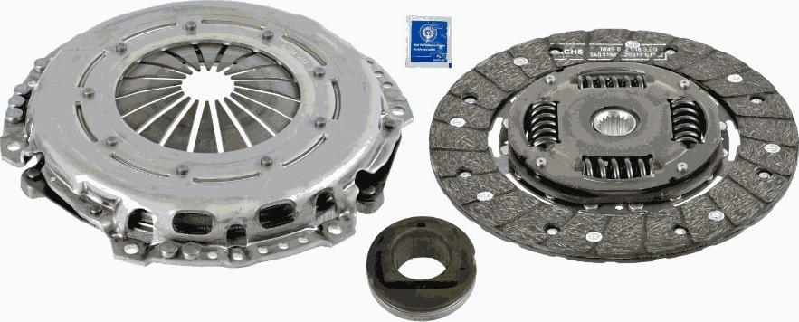 SACHS 3000 950 061 - Kit de embrague parts5.com