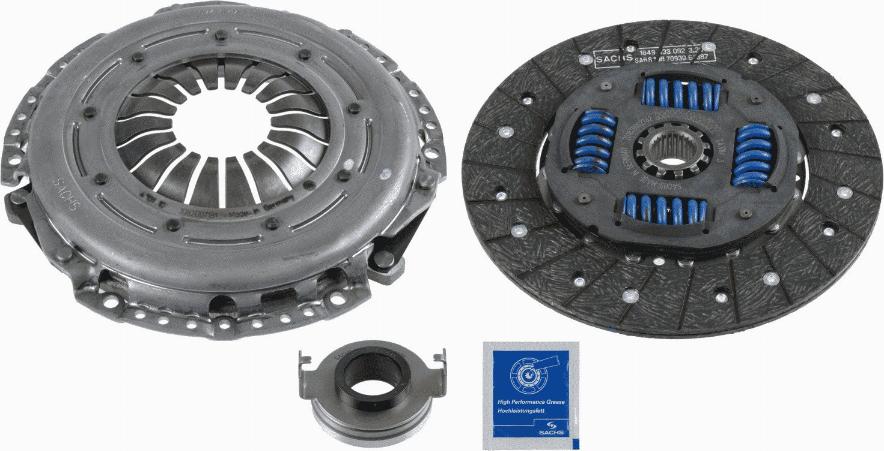 SACHS 3000 950 006 - Σετ συμπλέκτη parts5.com