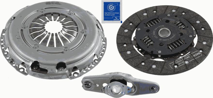 SACHS 3000 950 019 - Zestaw sprzęgieł parts5.com