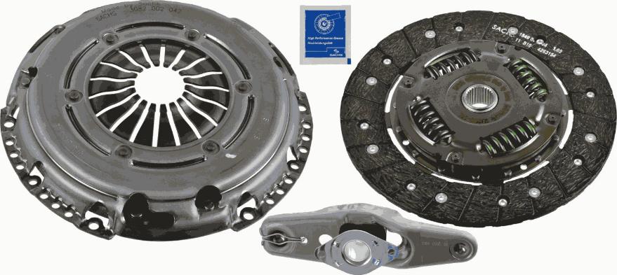 SACHS 3000 950 082 - Kit d'embrayage parts5.com