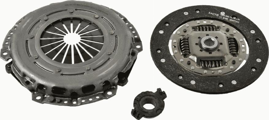 SACHS 3000 950 026 - Kytkinpaketti parts5.com