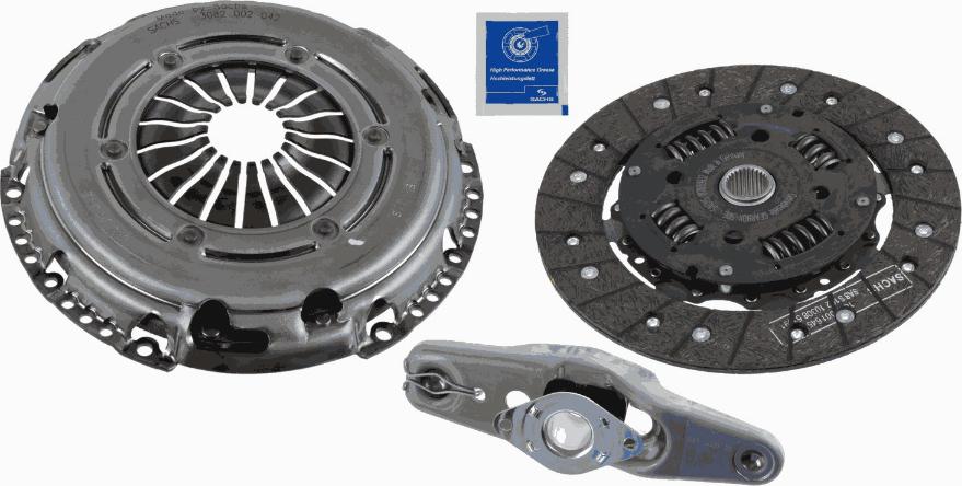 SACHS 3000 950 074 - Set ambreiaj parts5.com