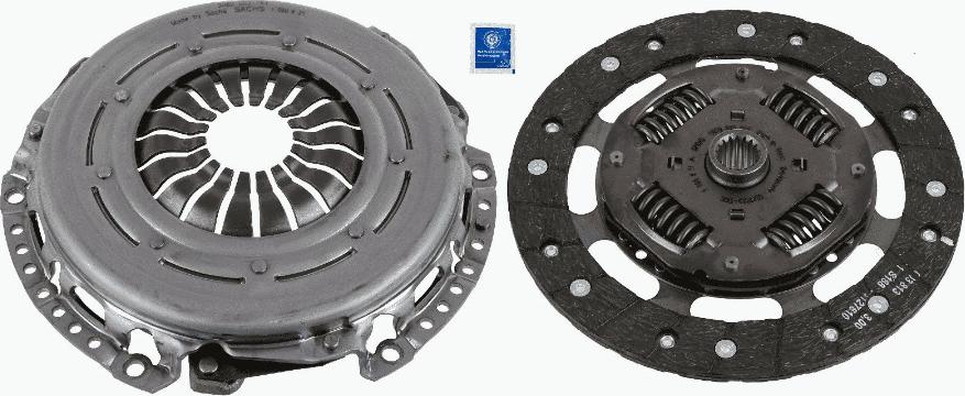 SACHS 3000 950 102 - Set ambreiaj parts5.com