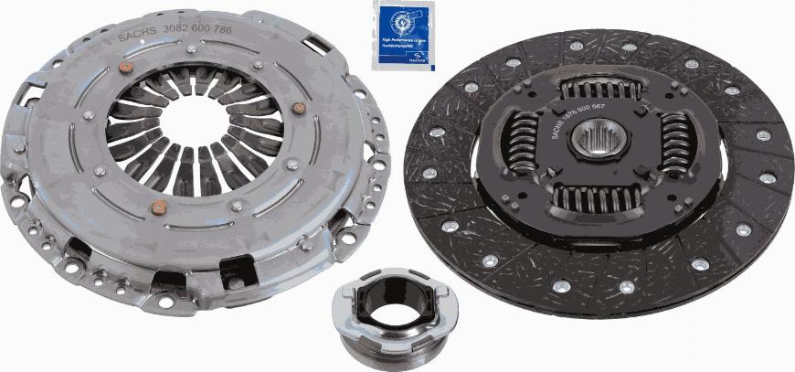 SACHS 3000 950 840 - Set ambreiaj parts5.com