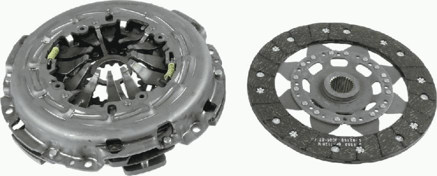 SACHS 3000 950 714 - Kupplungssatz parts5.com