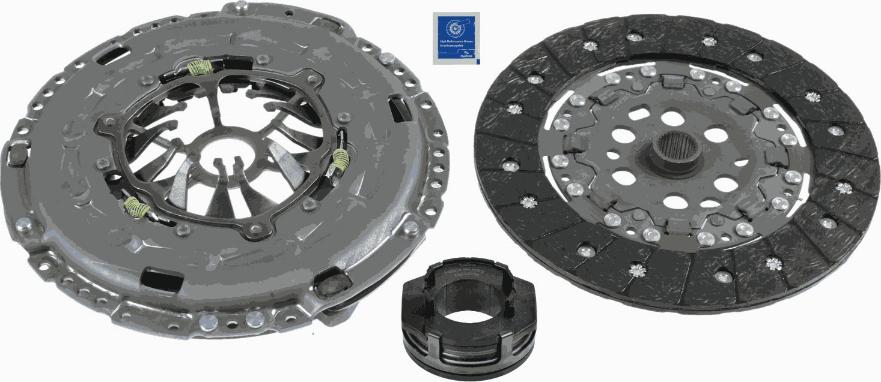 SACHS 3000 950 781 - Комплект сцепления parts5.com