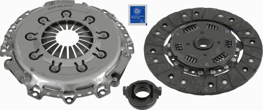 SACHS 3000 950 731 - Set ambreiaj parts5.com