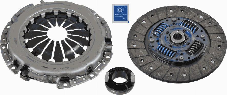 SACHS 3000 951 462 - Set ambreiaj parts5.com