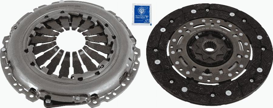 SACHS 3000 951 666 - Set ambreiaj parts5.com