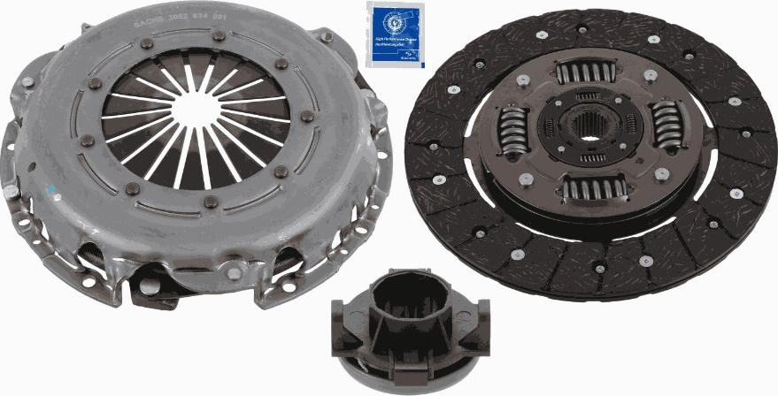 SACHS 3000 951 604 - Zestaw sprzęgieł parts5.com