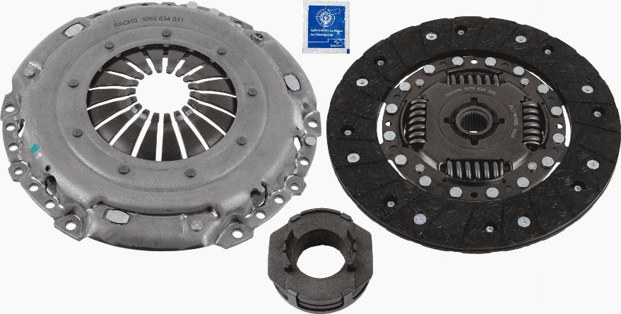 SACHS 3000 951 608 - Set ambreiaj parts5.com