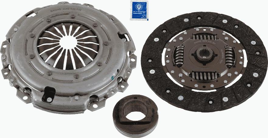 SACHS 3000 951 619 - Clutch Kit parts5.com