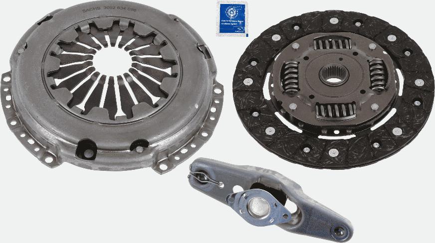 SACHS 3000 951 624 - Σετ συμπλέκτη parts5.com