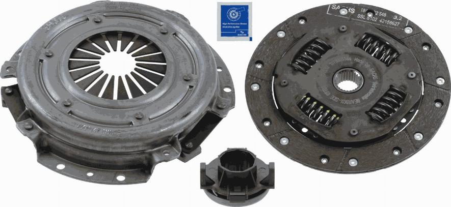 SACHS 3 000 951 059 - Kit d'embrayage parts5.com