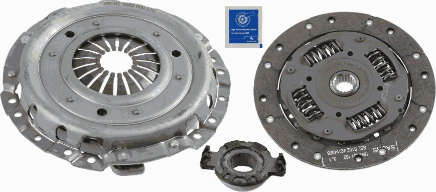 SACHS 3 000 951 066 - Kytkinpaketti parts5.com