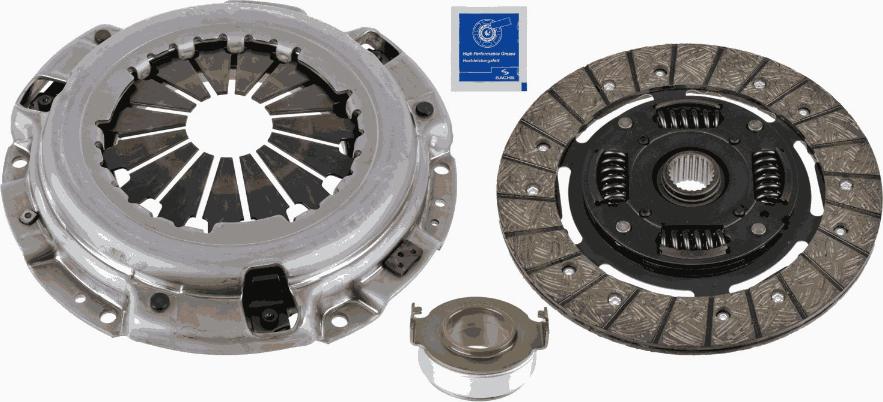 SACHS 3000 951 718 - Debriyaj seti parts5.com