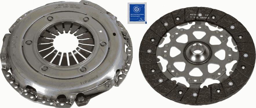 SACHS 3000 970 097 - Комплект съединител parts5.com