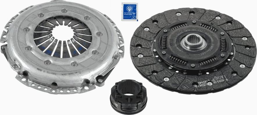 SACHS 3000 846 101 - Set ambreiaj parts5.com