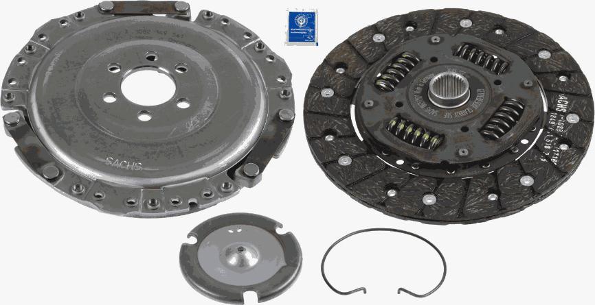 SACHS 3000 843 601 - Set ambreiaj parts5.com