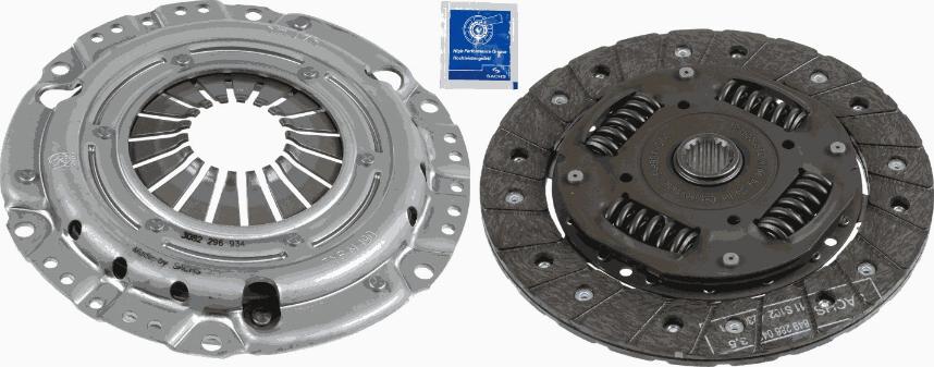 SACHS 3000 842 806 - Spojková sada parts5.com