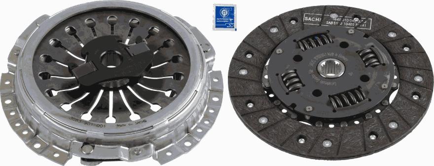 SACHS 3 000 855 401 - Clutch Kit parts5.com