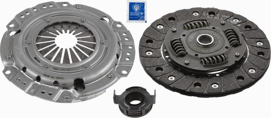 SACHS 3000 814 001 - Set ambreiaj parts5.com