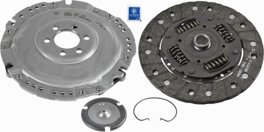 SACHS 3 000 287 002 - Kit de embrague parts5.com