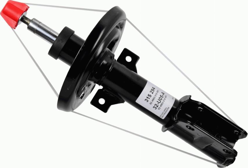 SACHS 315 294 - Tlumič pérování parts5.com