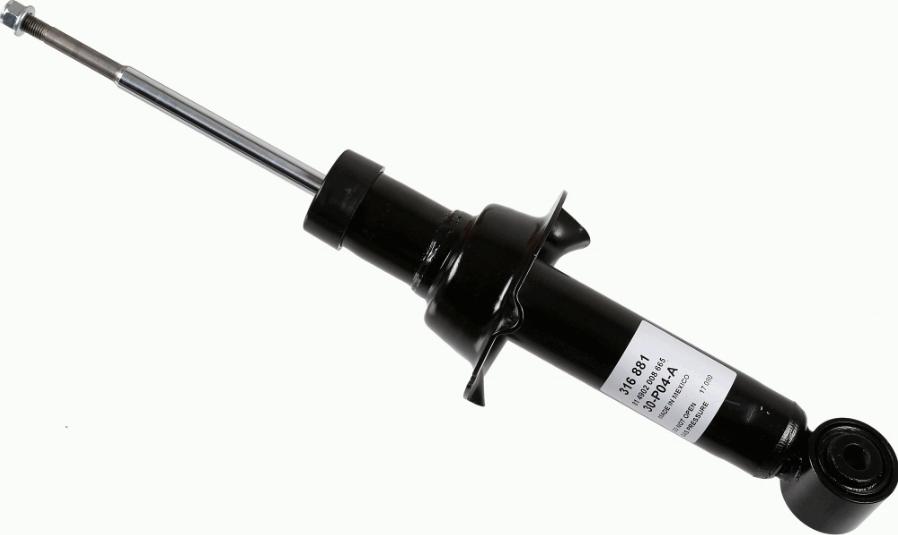 SACHS 316 881 - Αμορτισέρ parts5.com