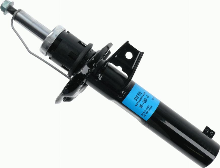 SACHS 312 615 - Shock Absorber parts5.com