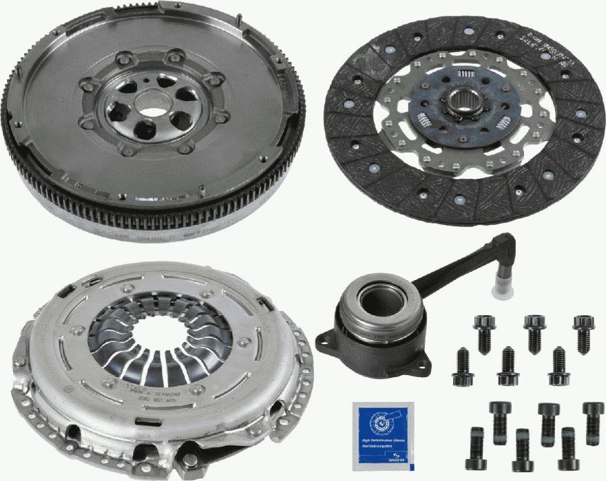 SACHS 2290 601 051 - Set ambreiaj parts5.com