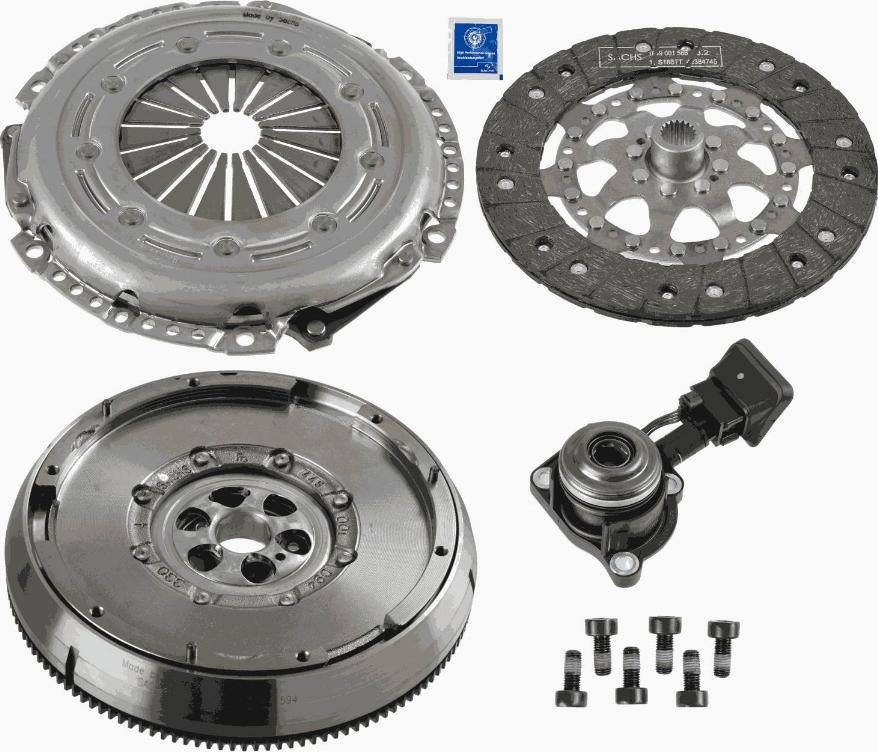 SACHS 2290 601 164 - Set ambreiaj parts5.com