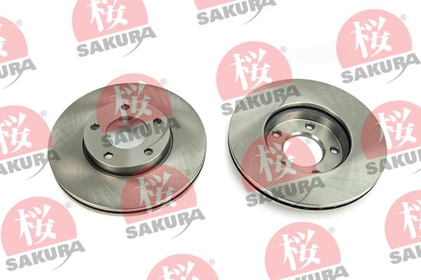 SAKURA 604-30-3690 - Brake Disc parts5.com