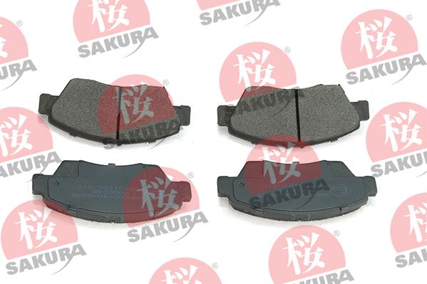 SAKURA 600-40-6645 - Brake Pad Set, disc brake parts5.com