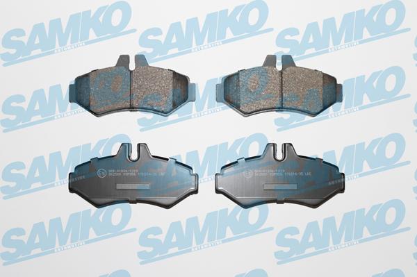 Samko 5SP956 - Zestaw klocków hamulcowych, hamulce tarczowe parts5.com