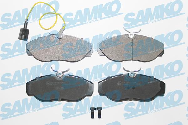 Samko 5SP964 - Тормозные колодки, дисковые, комплект parts5.com