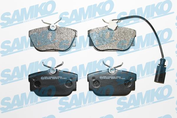 Samko 5SP974 - Bremsbelagsatz, Scheibenbremse parts5.com