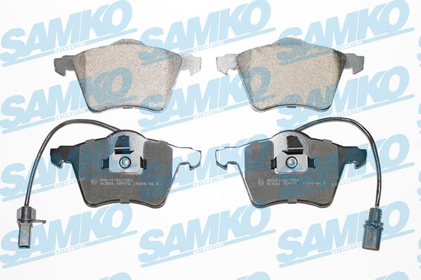 Samko 5SP975 - Set placute frana,frana disc parts5.com