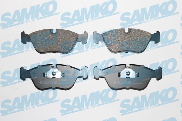 Samko 5SP436 - Brake Pad Set, disc brake parts5.com