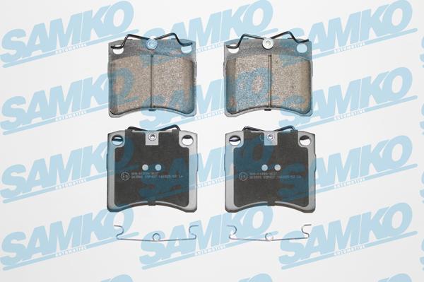 Samko 5SP437 - Set placute frana,frana disc parts5.com