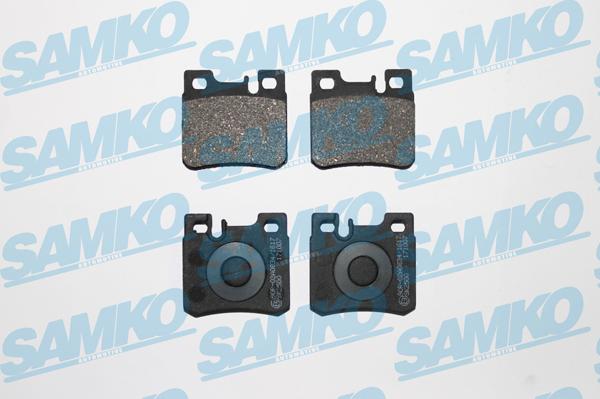 Samko 5SP428 - Brake Pad Set, disc brake parts5.com