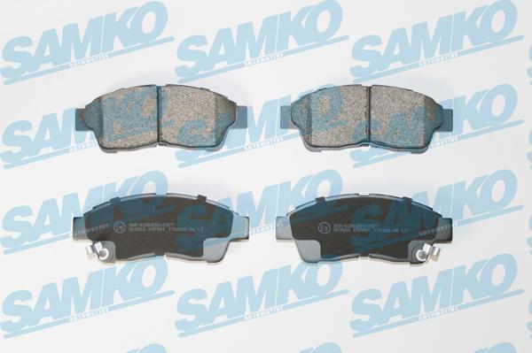 Samko 5SP561 - Zestaw klocków hamulcowych, hamulce tarczowe parts5.com