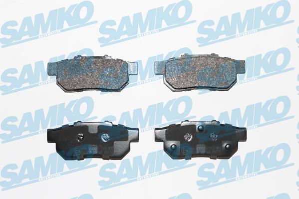 Samko 5SP505 - Brake Pad Set, disc brake parts5.com