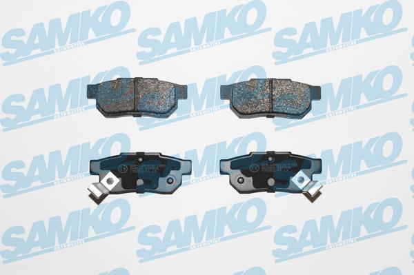 Samko 5SP506 - Σετ τακάκια, δισκόφρενα parts5.com