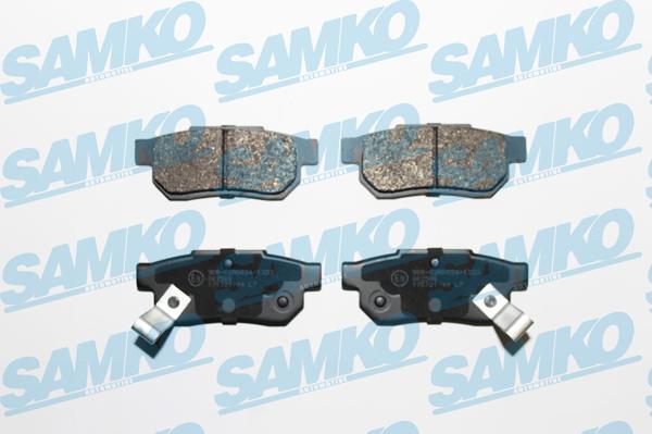 Samko 5SP507 - Σετ τακάκια, δισκόφρενα parts5.com