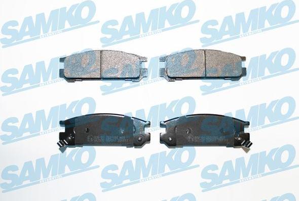 Samko 5SP517 - Fékbetétkészlet, tárcsafék parts5.com