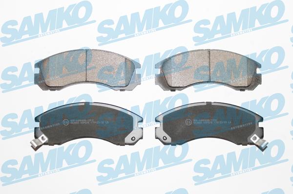 Samko 5SP578 - Brake Pad Set, disc brake parts5.com