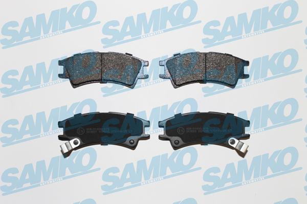 Samko 5SP695 - Brake Pad Set, disc brake parts5.com