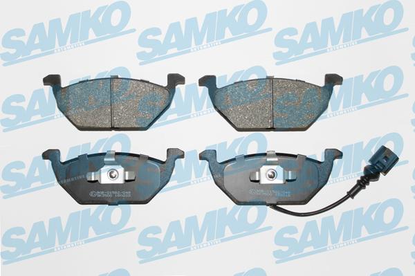 Samko 5SP692 - Тормозные колодки, дисковые, комплект parts5.com